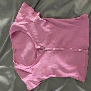 Pink Brandy Melville Zelly Top